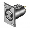 CONECTOR CANON-XLR H CHASIS 3 PIN (CON644)