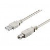 CABLE CONEXION USB A-B 2.0 M-M   2,00M. WIR070