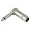 CON244 CONECTOR JACK MACHO MONO 6,3mm ACODADO