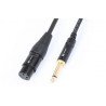 PD CONNEX 176998 CABLE XLR H. A JACK 6.3 M   0,15M